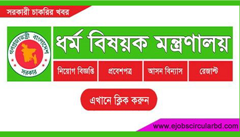 Ministry of Religious Affairs New Job Circular-2020